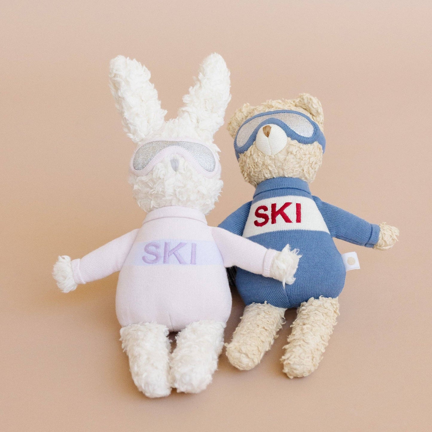 Organic Riley Bunny Ski Plush Toy