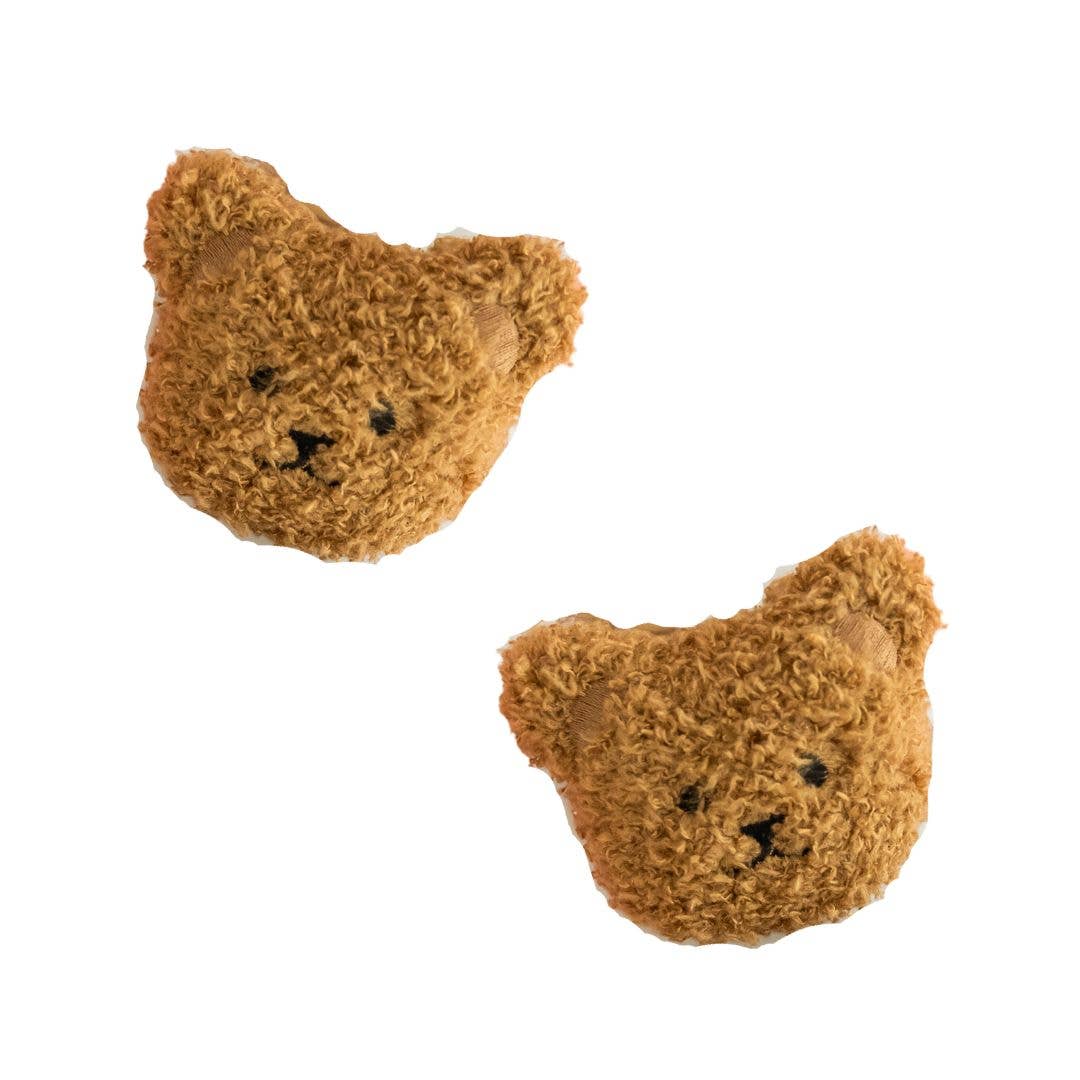 Novelty hair clips: Teddy Oak