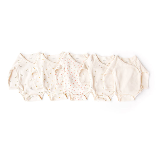 Organic Baby Bodysuit – Schooner: Newborn