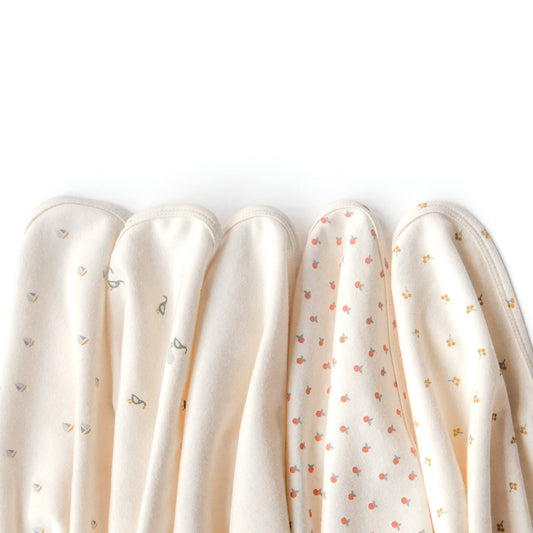 Organic Swaddle Blanket - Schooner