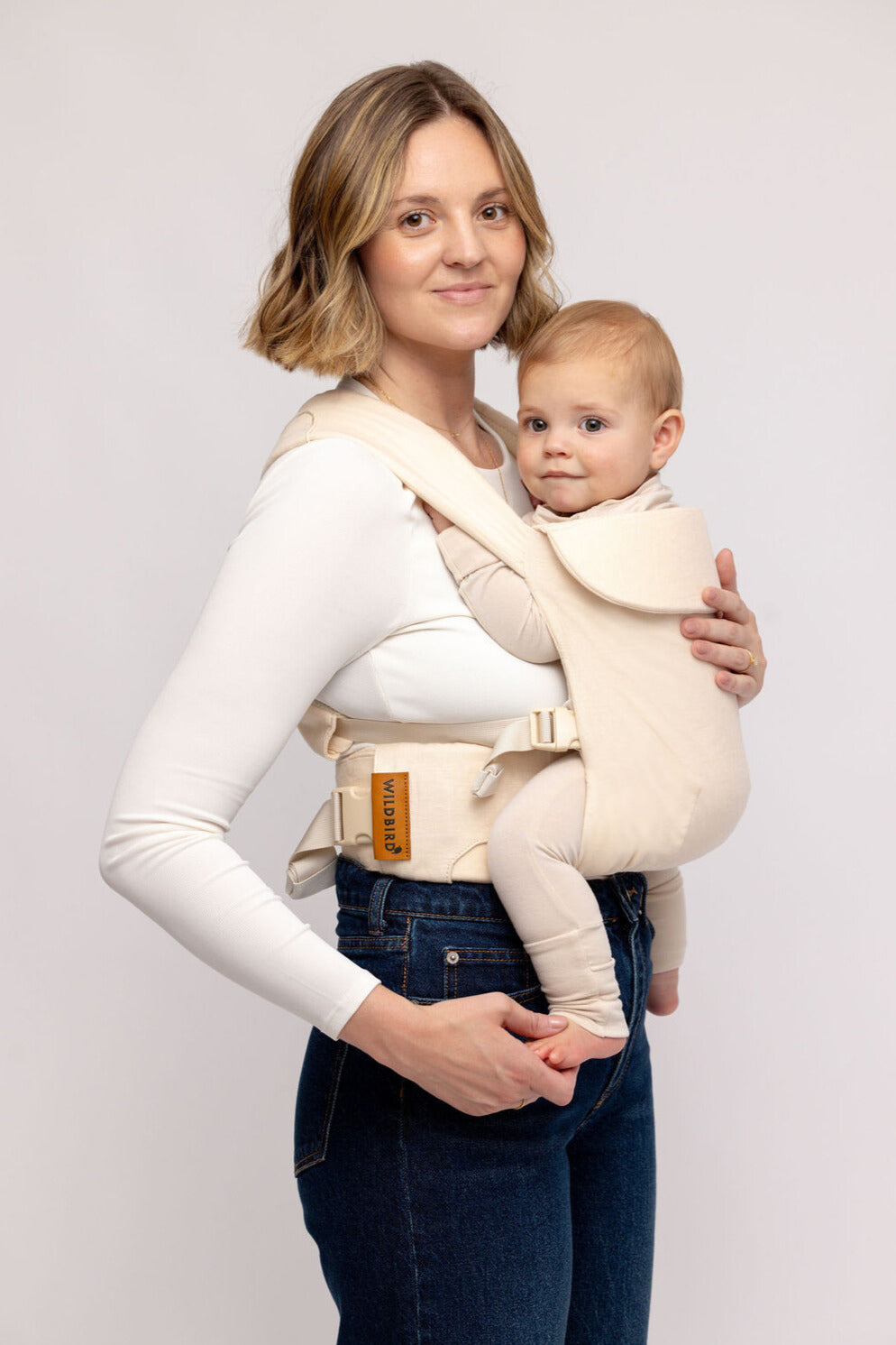 Sparrow - Aerial Linen Baby Carrier