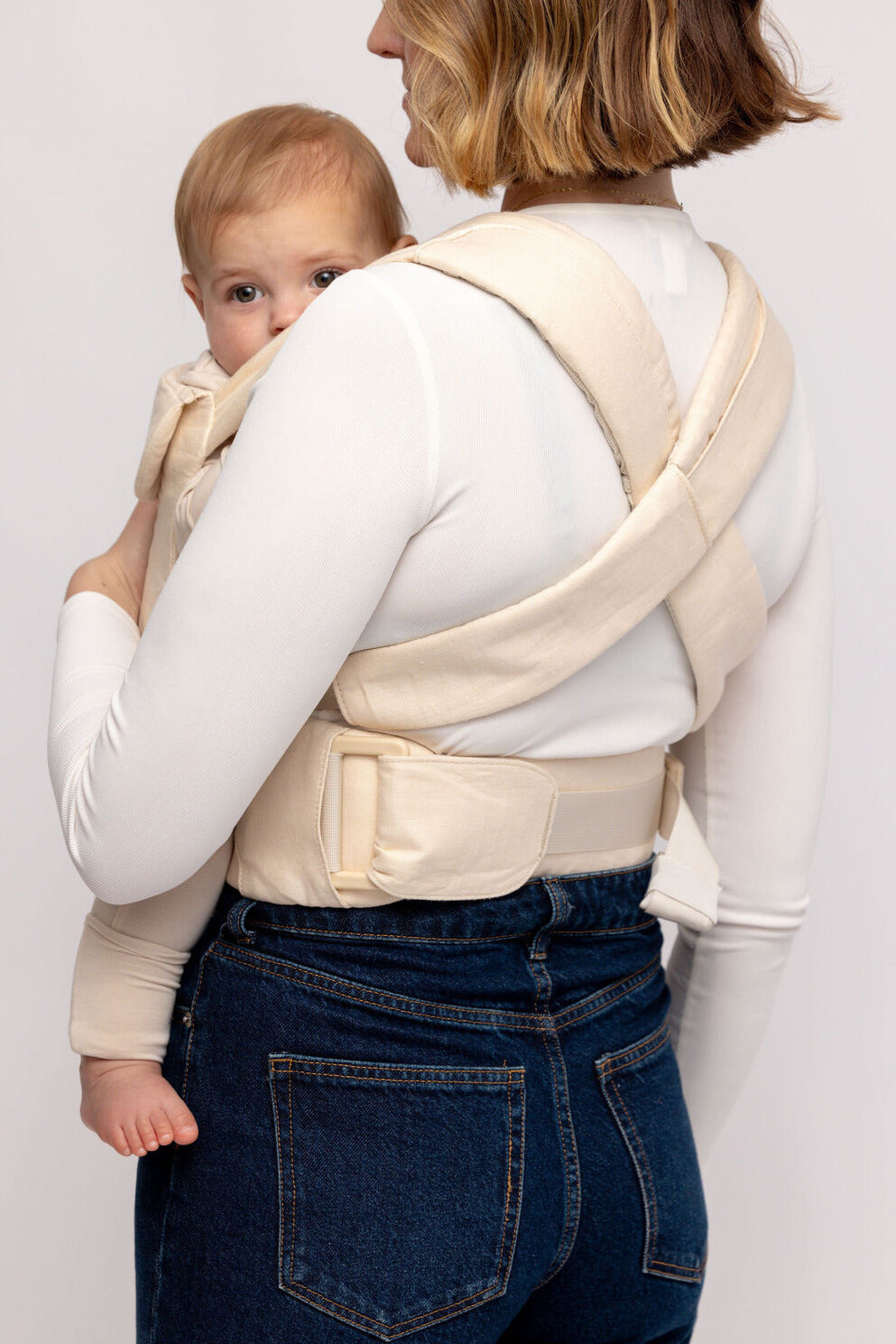 Sparrow - Aerial Linen Baby Carrier
