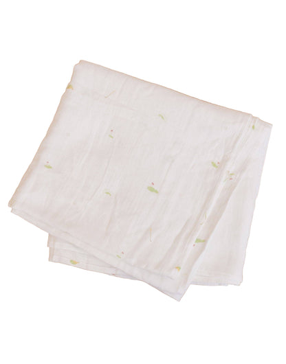 Organic Cotton Muslin Swaddle Blanket: Golf