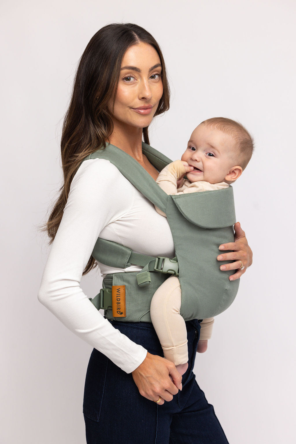 Acadian - Aerial Linen Baby Carrier