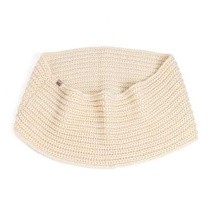 Girls Cream Infinity Scarf