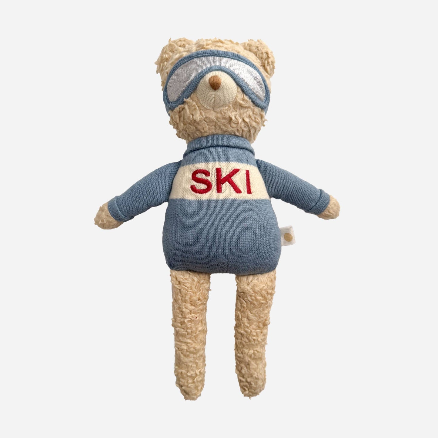 Organic Benjamin Bear Ski Plush Toy