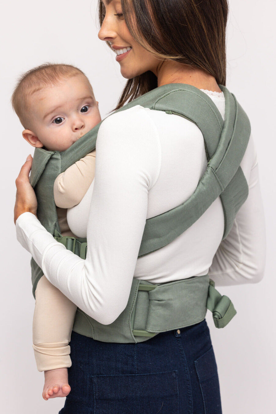 Acadian - Aerial Linen Baby Carrier
