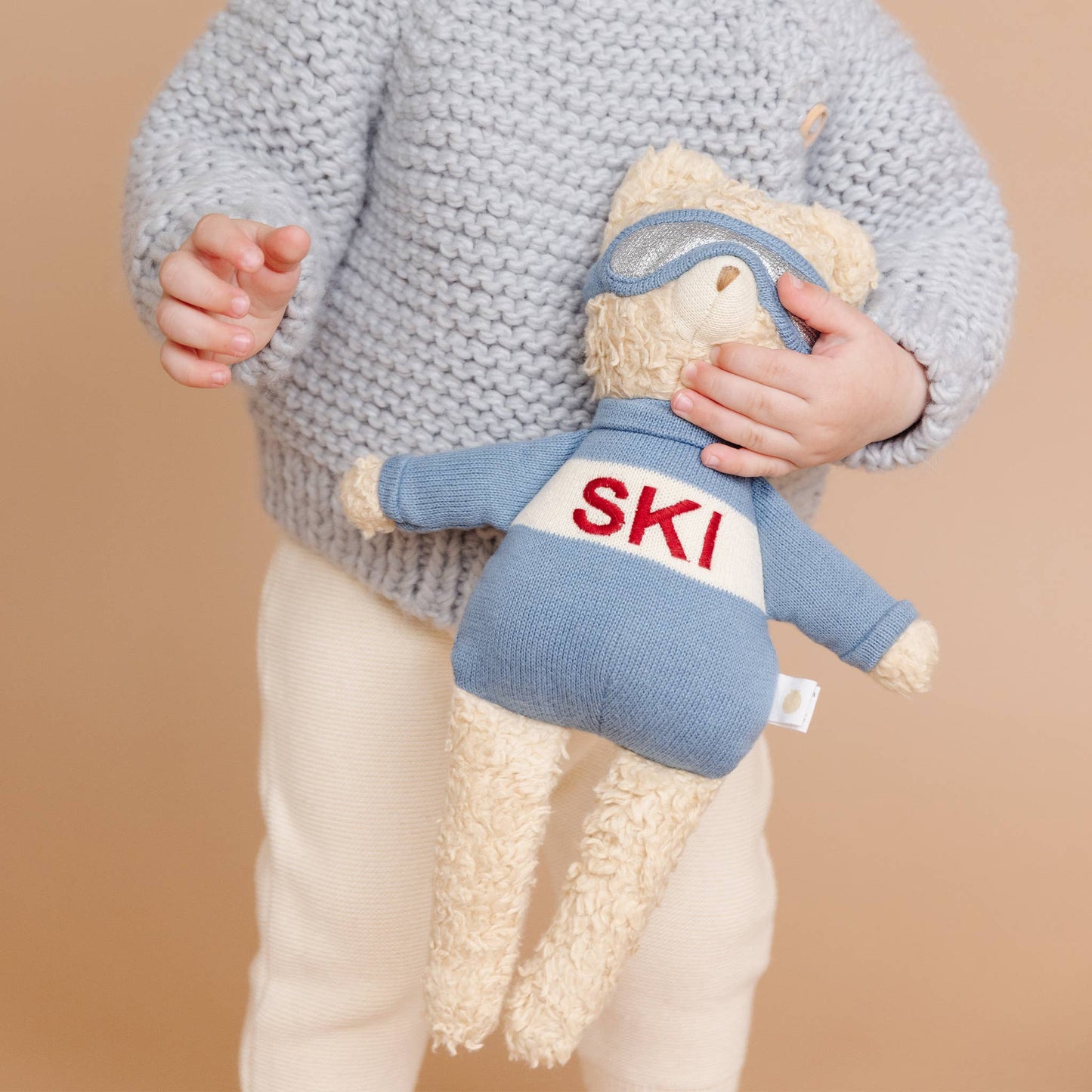 Organic Benjamin Bear Ski Plush Toy