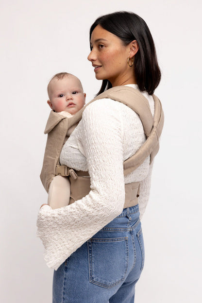 Desert Lark - Aerial Linen Baby Carrier