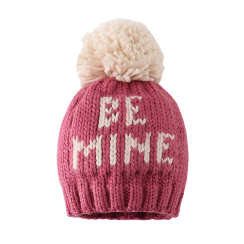 Kint Winter BE MINE Beanie Pom Pom Hat
