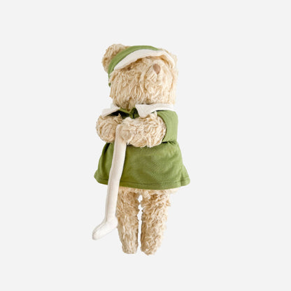 Organic Golf Bear Doll Stuffed Toy Baby Kids Teddy