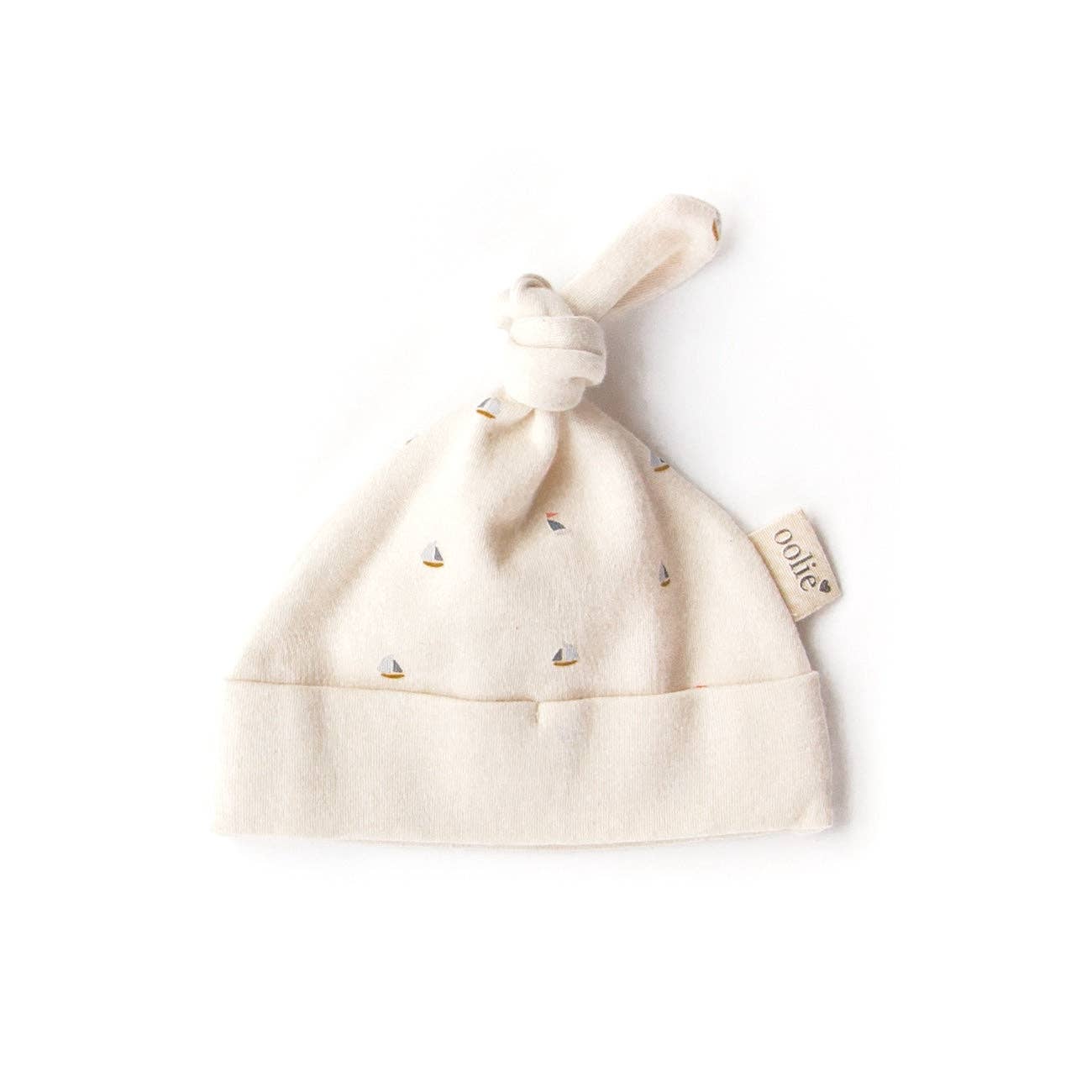 Organic Baby Hat- Schooner: Newborn
