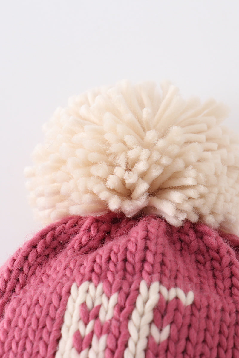 Kint Winter BE MINE Beanie Pom Pom Hat