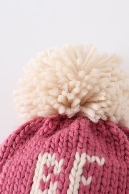 Kint Winter BE MINE Beanie Pom Pom Hat