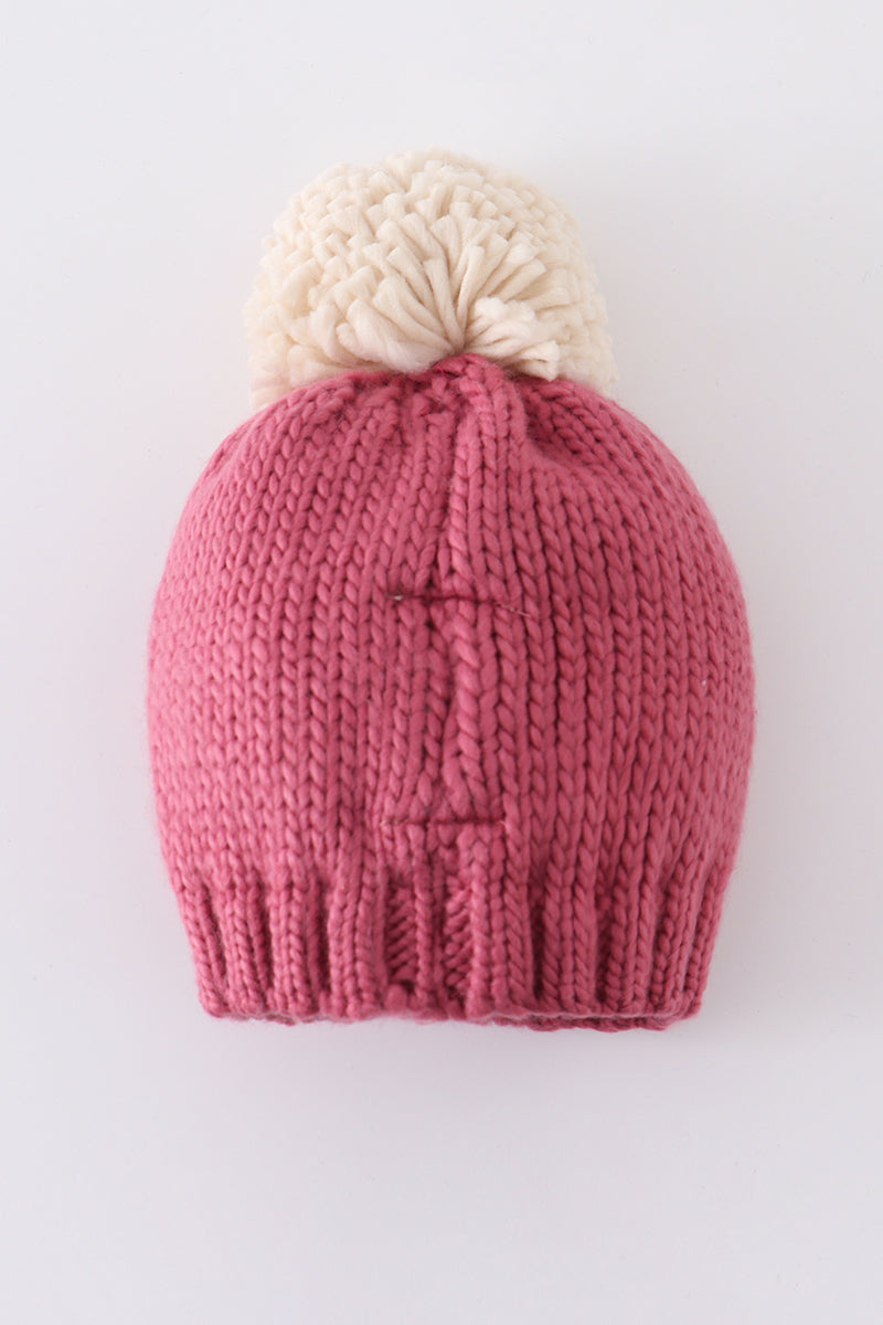 Kint Winter BE MINE Beanie Pom Pom Hat