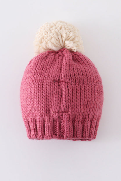 Kint Winter BE MINE Beanie Pom Pom Hat